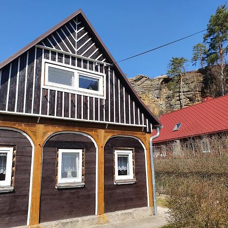 Chalupa U Slunce - Jetrichovice Buitenkant foto