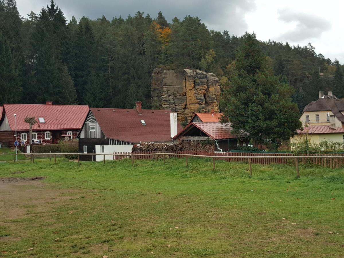 Chalupa U Slunce - Jetrichovice Buitenkant foto