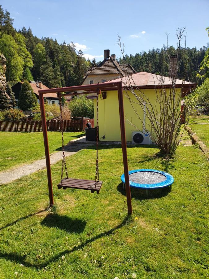 Chalupa U Slunce - Jetrichovice Buitenkant foto